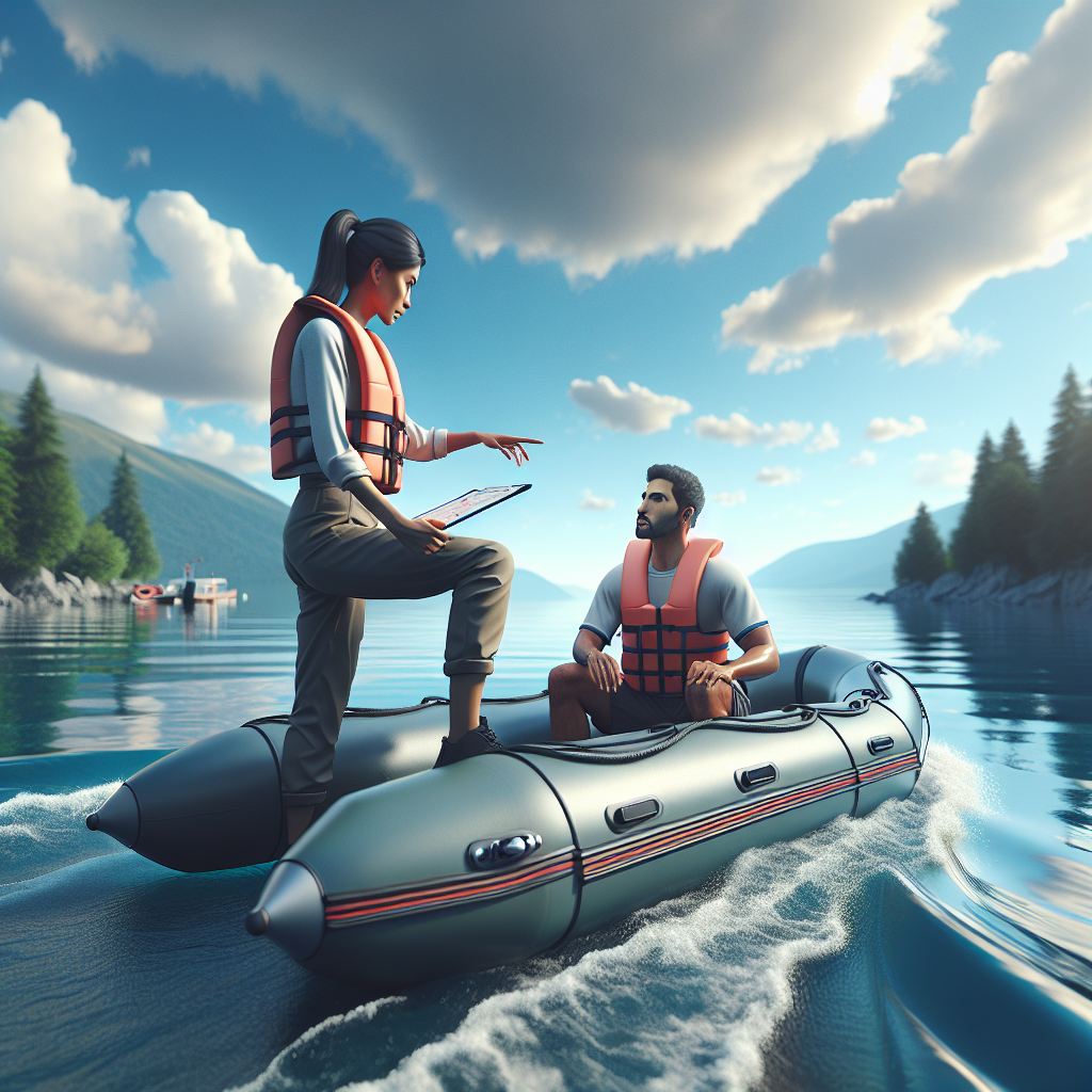 Schlauchboot Coaching