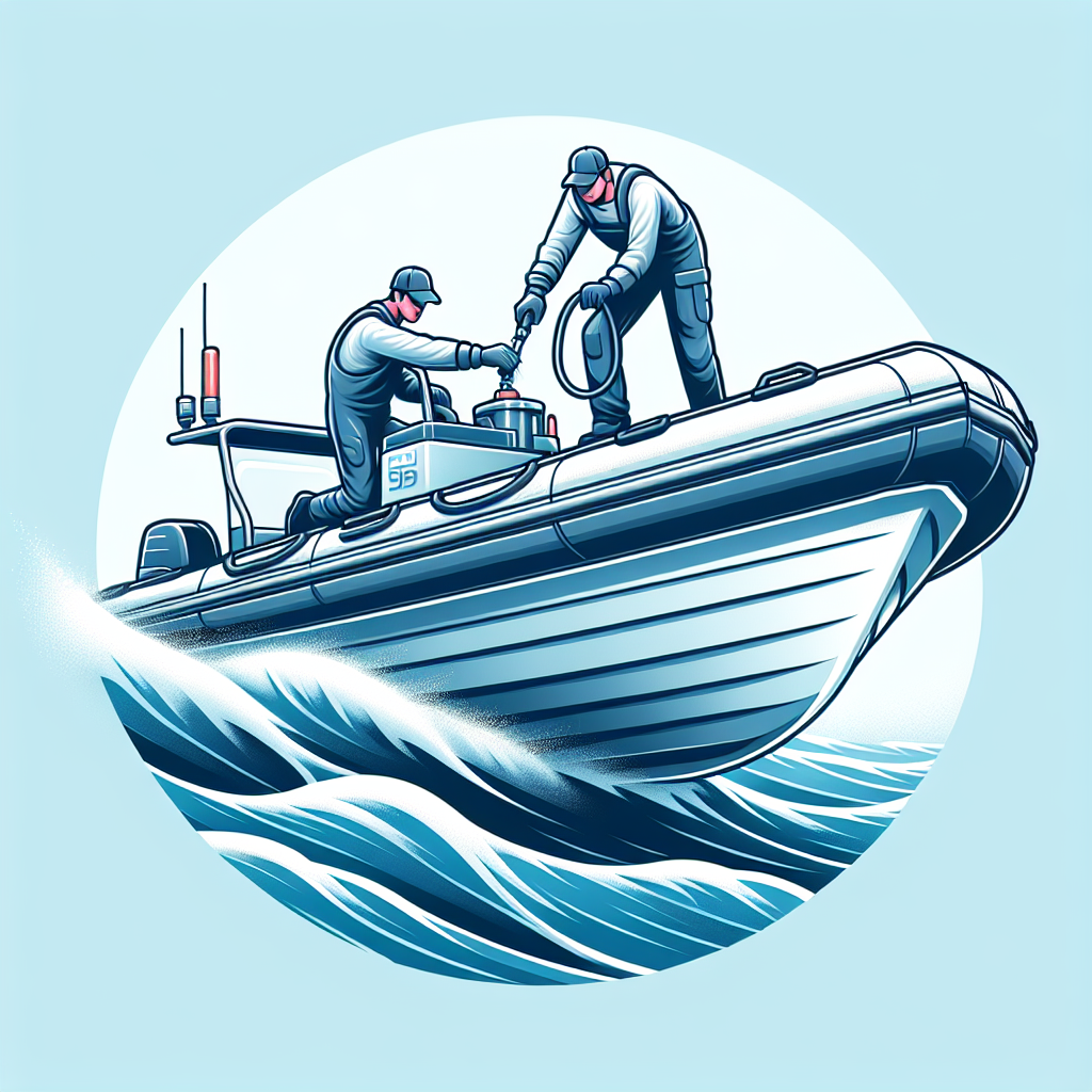 Schlauchboot Wartung