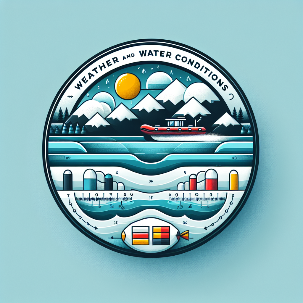 Wetter- und Wasserbedingungen