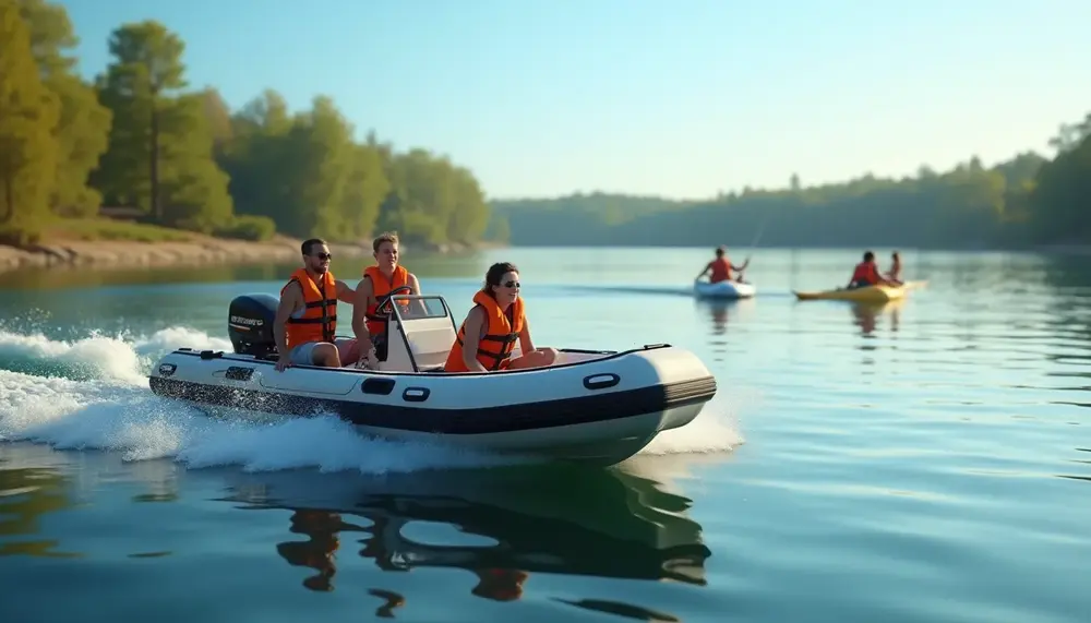 Die Vorteile eines RIB Schlauchboots mit Motor für Wassersportler