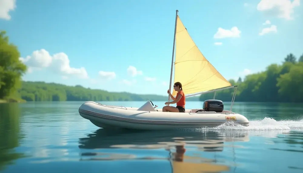 Schlauchboot mit Motor und Segel: Die perfekte Mischung aus Geschwindigkeit und Ruhe