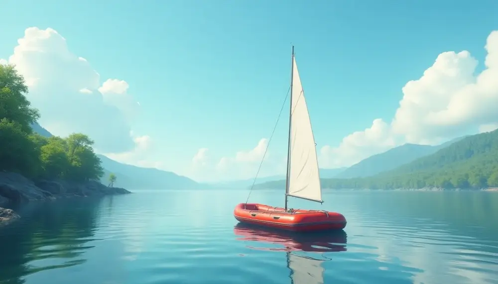 Schlauchboot mit Segel: Tipps und Tricks für Segelanfänger