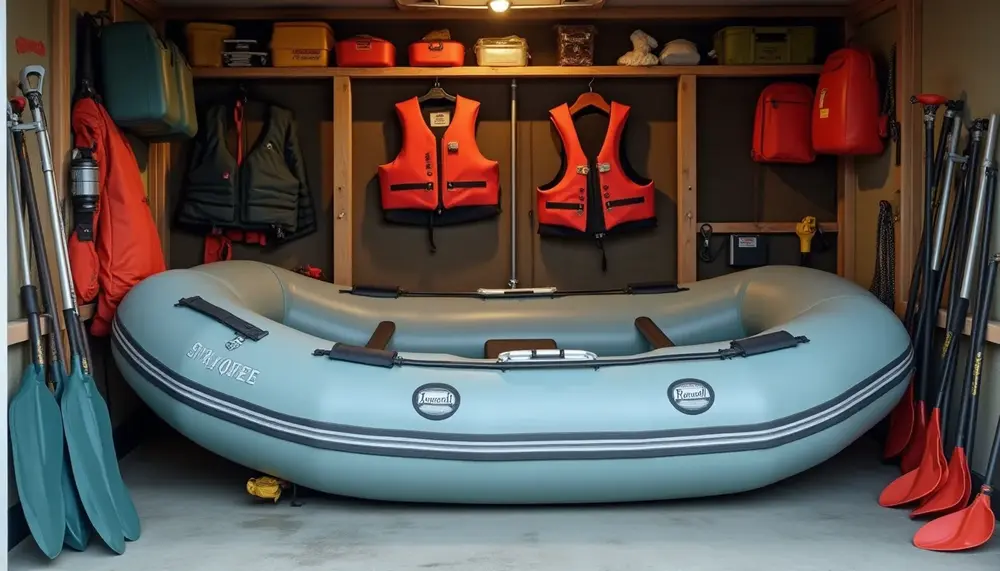 So lagern Sie Ihr Schlauchboot richtig für eine lange Lebensdauer